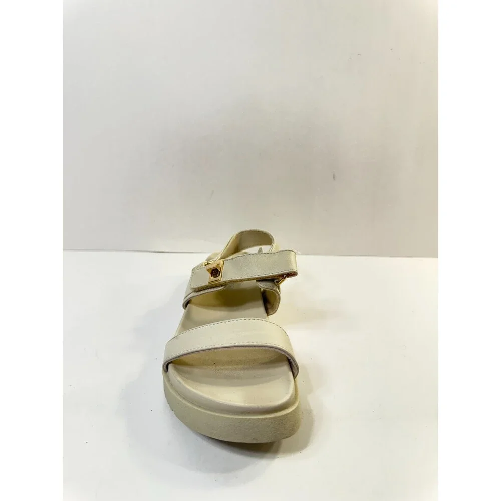 Steve Madden Youths Mona Ivory Straps US 2 Youths